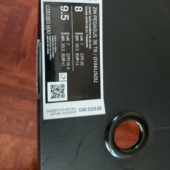 Gyakusou x air zoom pegasus 36 trail red - Picture 2 of 2